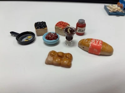 Lote de accesorios para casa de muñecas de comida en miniatura Foto 1 de 4