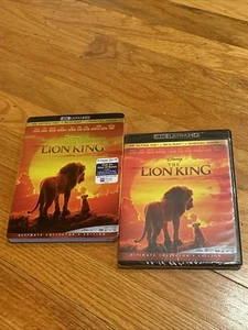The Lion King (Ultra HD, 2019) 4K UltraHD + Bluray Brand New Sealed - Picture 1 of 4