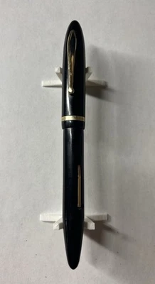 Sheaffer перьевая ручка черный с золотой отделкой рычаг наполнитель 14K новый в коробке - Изображение 1 из 4