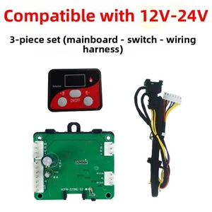 3PCS Wiring Harness Set for Parking Heater Fuel Heating Switch 12 Volt 24 Volt - Picture 1 of 8