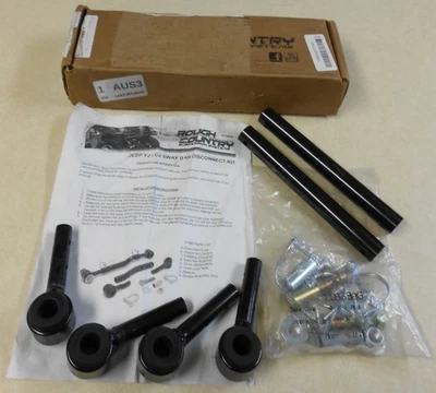 Rough Country 1186 Sway Bar Quick Disconnect Kit 4-6" Lift Jeep CJ5 CJ7 Wrangler - Image 1 of 3