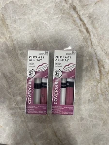 CoverGirl Outlast All Day Lipcolor Mauve Muse #585 Lipstick New Sealed 2 Packs! - Picture 1 of 1