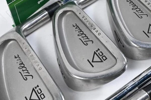 Titleist DCI Oversize+ Irons / 3-PW+SW / Regular Flex Titleist TriSpec Shafts - Picture 1 of 7
