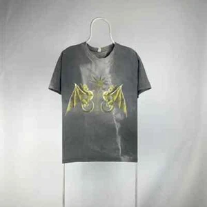 Vintage Dragon Japanese Tshirt Faded y2k size Large - Picture 1 of 6