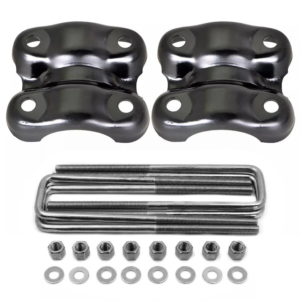 Para 88-00 Chevy GMC C/K 2500 3500 15592588 Hoja Trasera Muelle U Tornillos y Placa Foto 1 de 4