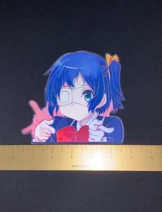 Love Chunibyo Other Delusion 3D Lenticular Anime Motion Auto Aufkleber Decal Peeker - Bild 1 von 4