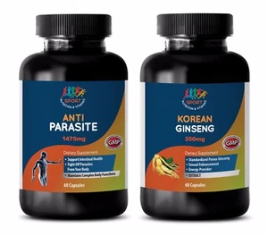 energy boost drink powder - ANTI-PARASITE - KOREAN GINSENG COMBO 2B - red maca l - Picture 1 of 12