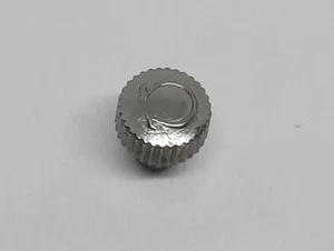 Genuine Omega Steel 42044 Crown Watch Part - Picture 1 of 3