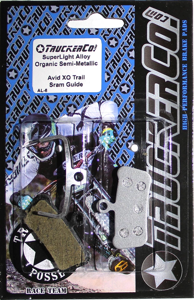 TruckerCo Scheibenbremsbeläge AVID X0 Trail Sram G2 Guide R RS RSC ULTIMATE T AL6 - Bild 1 von 1