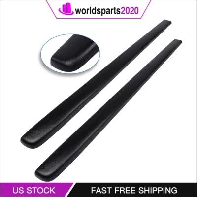 Fit  For 1999-2006 Chevrolet Silverado 1500 2 x Bed Rail Caps Rear carton strip - Image 1 of 4