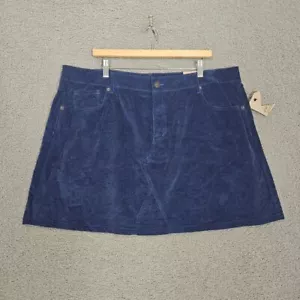 NWT Frye & Co Mini Skirt Plus Size 20W Corduroy Sexy Party Cocktail Grunge Y2K - Picture 1 of 9