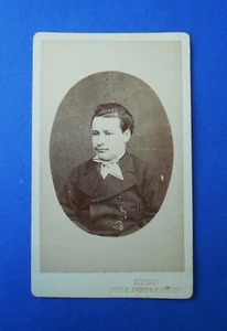 Foto epoca antica CDV Firenze Gordini Borgo San Jacopo Ritratto maschile - Foto 1 di 2