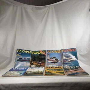Lot 8 70er Flying Magazine 1970 1971 1972 1973 1975 Luftfahrt Vintage - Bild 1 von 22