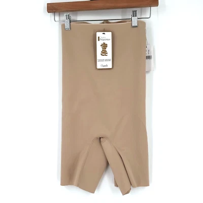 Chantelle Mujer Básico Cintura Alta Prendas moldeadoras Medio Muslo Pantalones Cortos Leggings Pequeños Nuevos Foto 1 de 4