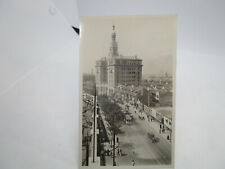 SHANGHAI CHINA RPPC PHOTOGRAPH OF  A STREET SCENE IN SHANGHAI 1928 TRIP