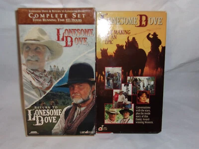 Lonesome Dove Return To Lonesome Dove+Making Of LD Robert Duvall Tommy Lee Jones - Image 1 of 4