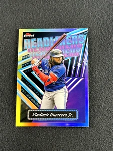 2023 Topps Finest VLADIMIR GUERRERO JR. Finest Headliners #FH-5 Blue Jays - Picture 1 of 2