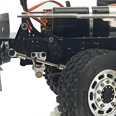 Alloy Steering Servo Upgraded Parts for LESU 1/14 6x6 6x4 4x4 RC Tractor Truck - Image 1 of 4