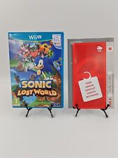 Jeu Nintendo Wii U Sonic Lost World en boite, complet VIP grattés