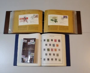Stamps Of All Countries Volume 2 and US Liberty Stamp Album + Guide to Stamps - Picture 1 of 24