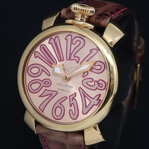 GaGa Milano Manuale 40 5021 Box & Garantie inklusive Roségold Damenuhr mit W08 - Bild 1 von 5