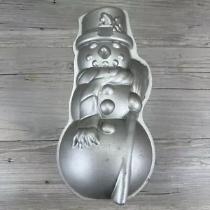 Teglia pupazzo di neve Nordic Ware stampo da forno Natale made in USA 5 tazze 1,5 litri - Foto 1 di 6