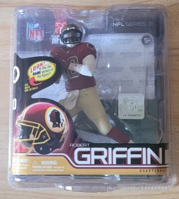 Figura Mcfarlane NFL Robert Griffin III Washington Redskins Series 31 2012 NUEVO Foto 1 de 4