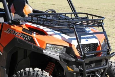 Seizmik Hood Rack Holder Basket Gear Cargo Polaris General 1000 2016-2019 - Image 1 of 2