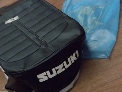 Funda de asiento negra para Suzuki 50 100 A100 AC50 A50 Sete longitud total 61 cm Foto 1 de 4