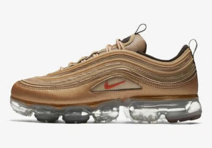 DS 2018 NIKE AIR VAPORMAX MAX '97 GOLD BULLET 10 - 11.5 SAFARI ANIMAL 1 90 95 - Picture 1 of 1
