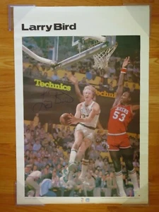 Original 1980 LARRY BIRD No 33 BOSTON CELTICS signed Sports Illustrated Poster - Bild 1 von 6