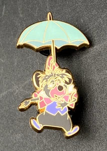 DORMOUSE PIN RLH-118 LE 50 1.5" TALL MOUSE WITH AN UMBRELLA - Picture 1 of 6