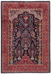 Mashhad Handgeknüpfter Perserteppich 285 x 195 cm-Fine,Orient,Carpet,rug,Rot - Picture 1 of 9