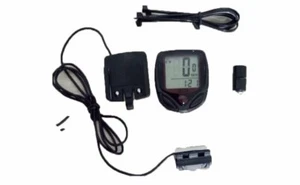 New Waterproof Wireless LCD Digital Bicycle Computer Odometer - Bild 1 von 2