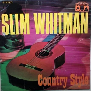 SLIM WHITMAN - COUNTRY STYLE LP - IN VERY GOOD CONDITION - AUSTRALIAN PRESSING - Picture 1 of 1