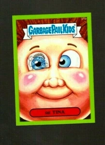 2015 Garbage Pail Kids Series 1 Green Border "RE TINA" #51b tarjeta adhesiva - Imagen 1 de 1