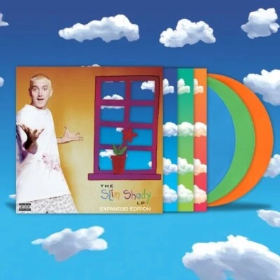 Eminem The Slim Shady LP Expanded Edition Color Vinyl Record IVC Edition LE 3000 - Image 1 of 4
