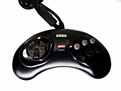 ORIGINAL SEGA MEGA DRIVE CONTROLLER SUIT COLLECTOR GENESIS NOMAD GENUINE 1 2 +FP - Image 1 of 4