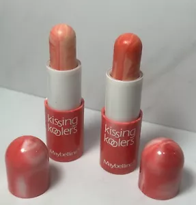 2 Maybelline Kissing Koolers - Peppermint Twist - 90s Discontinued *Read - Picture 1 of 3