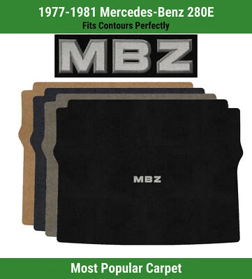 Alfombra de maletero Lloyd Ultimat para Mercedes-Benz 280E 77-81 con logotipo de apliques MBZ Foto 1 de 4