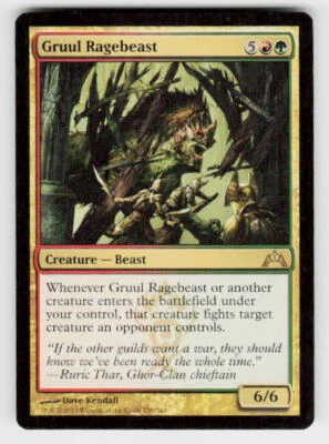 Gatecrash #170 Gruul Ragebeast - Image 1 of 2