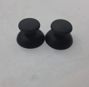2x Replacement Analog Thumbsticks for Playstation 3 PS3 Controller Black OEM - Picture 1 of 2