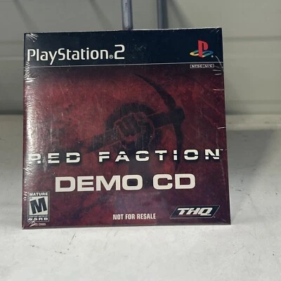 Red Faction Demo CD ( Sony PlayStation 2, 2001) - Image 1 of 2