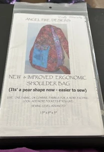 PA04 - New & Improved Ergonomic Shoulder Bag Pattern Angel Fire Designs - Picture 1 of 2