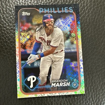 Brandon Marsh 2024 Topps ASG Foil Parallel Exclusive Philadelphia Phillies - Image 1 of 2