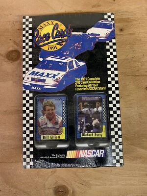 NASCAR - Maxx Race Cards 1991 Complete Set of 240 Cards in Unopened & Sealed Box - Image 1 of 2