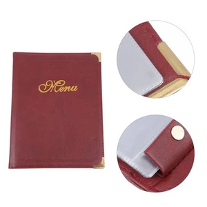 Dining Brand Man Miss Order Menu Folder Restaurant Covers - Picture 1 of 12