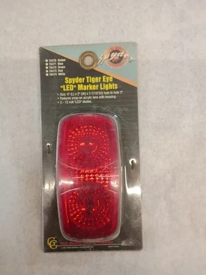 Nuevo En Paquete Spyder Ojo Rojo LED Marcador Luz Parte # 78473 Foto 1 de 3