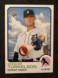 2022 Topps Heritage High Number - Spencer Torkelson #531 (RC) - Picture 1 of 2
