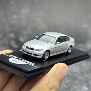 1:64 Scale BMW E90 3-Series Silver Alloy Diecast Model Car Collection - Picture 1 of 6